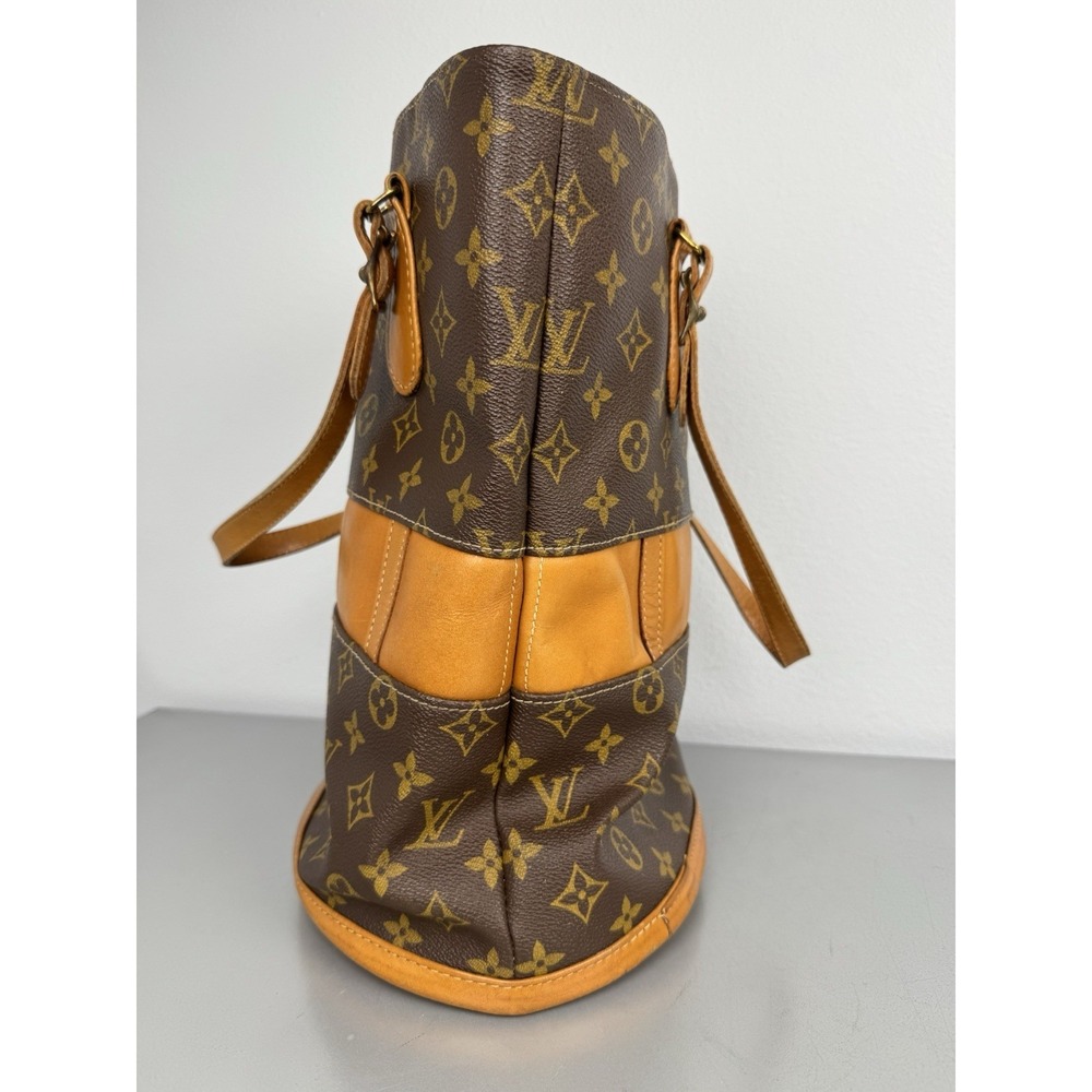 Vintage Louis Vuitton Monogram Bucket GM Handbag The French Company Made In USA - Picture 4 of 13